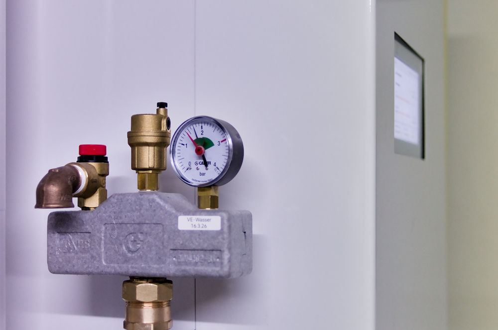 Wärmepumpe in Einfamilienhaus