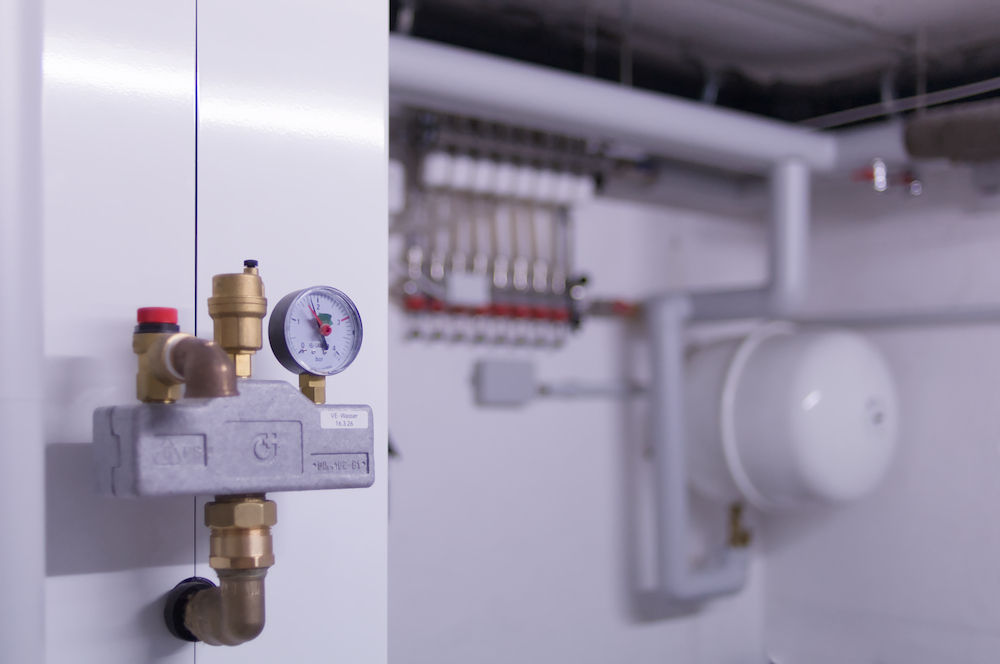 Wärmepumpe in Einfamilienhaus